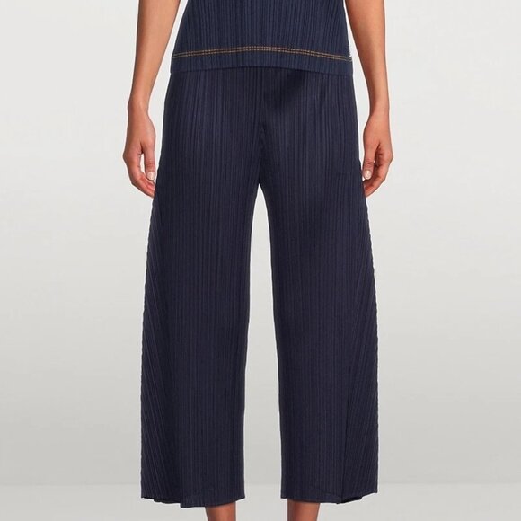 PLEATS PLEASE Issey Miyake wide leg pants - Picture 1 of 7
